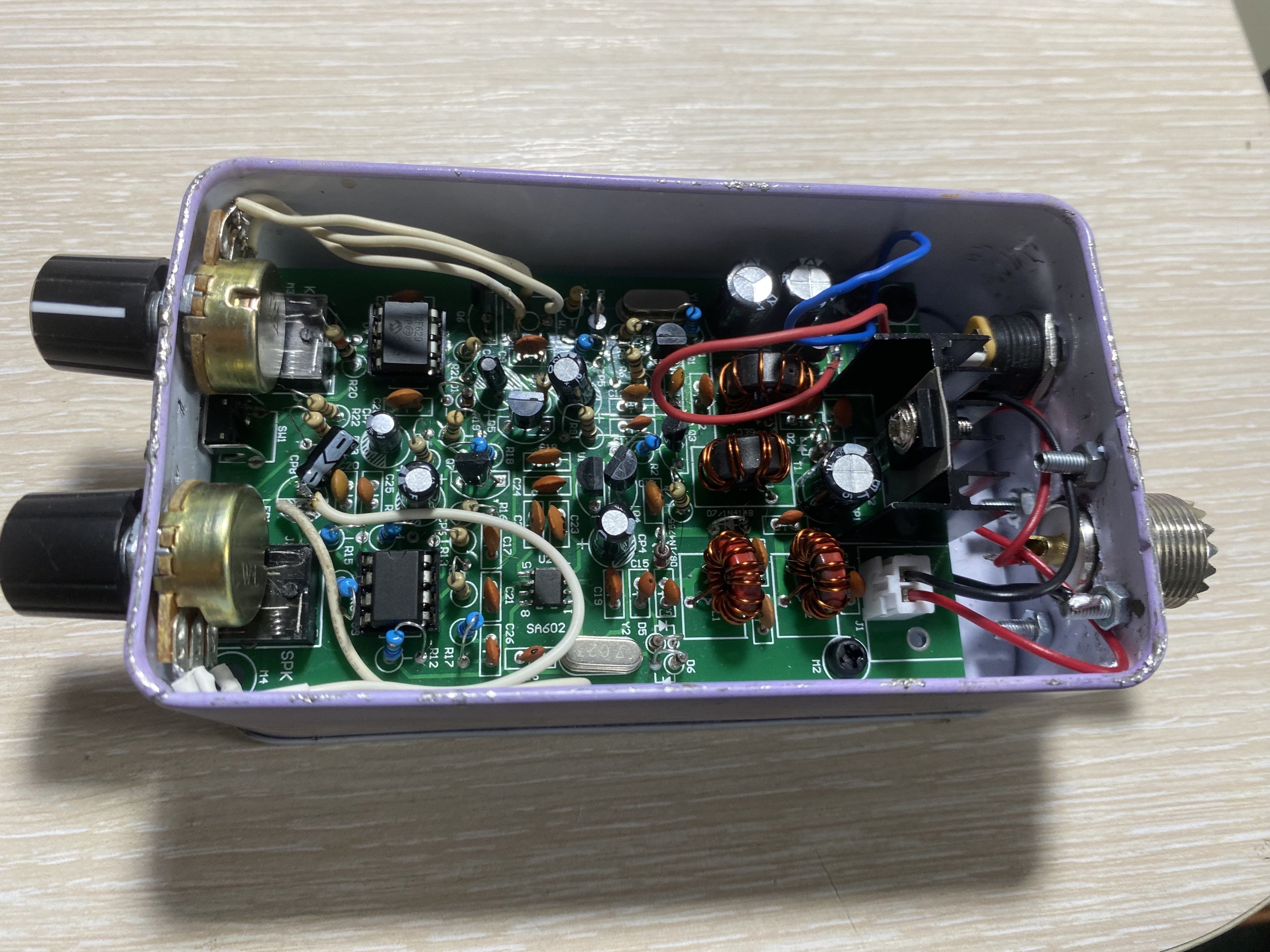 Мой Super RM RockMite QRP